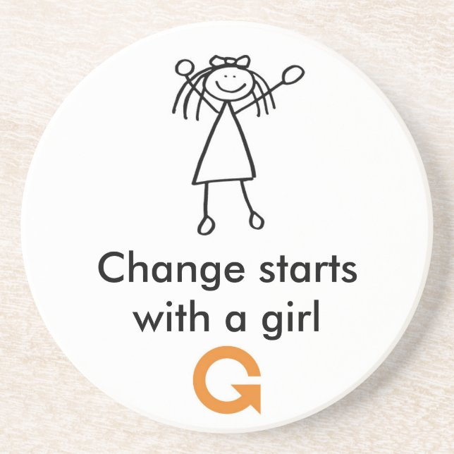 Untersetzer - Mädchen (Vorne)