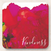 Untersetzer "Magenta Blume"