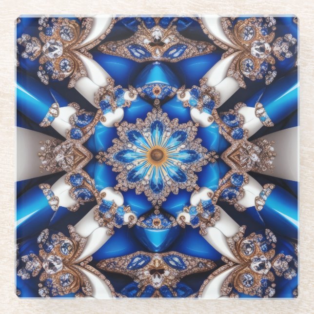 Untersetzer mit argentinischen Farben (Vorderseite)