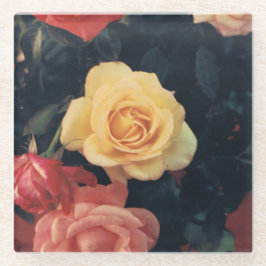 Untersetzer mit Blumenmuster