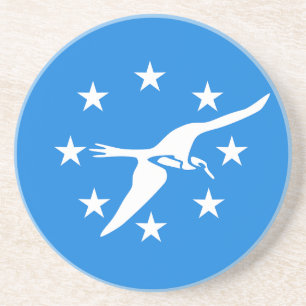 Untersetzer mit der Flagge von Corpus Christi, Tex