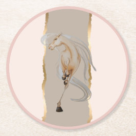 Untersetzer mit edlem Pferdemotiv