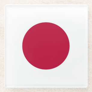 Untersetzer mit japanischer Flagge