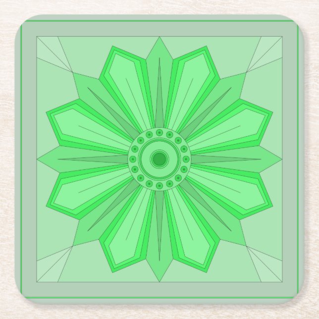 Untersetzer mit Kunst (Vorderseite)