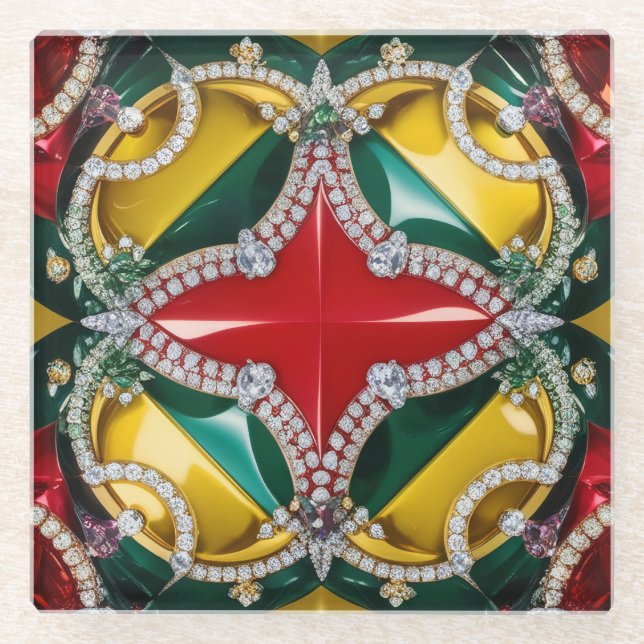 Untersetzer mit Los Angeles Colors (Vorderseite)