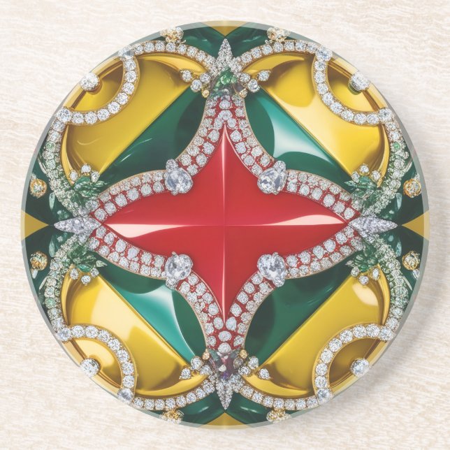 Untersetzer mit Los Angeles Colors Design (Vorne)