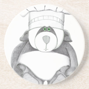 Untersetzer mit Panda-Bärenbild