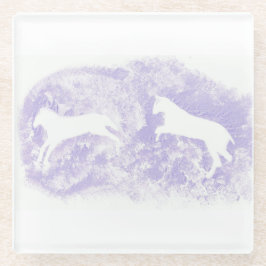 Untersetzer mit Pferdedesign