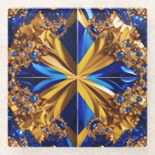 Untersetzer mit Schweden Farben