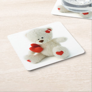 Untersetzer mit Teddy-Motiv
