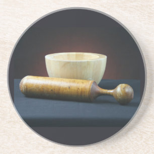 Untersetzer Mortar und Pestle