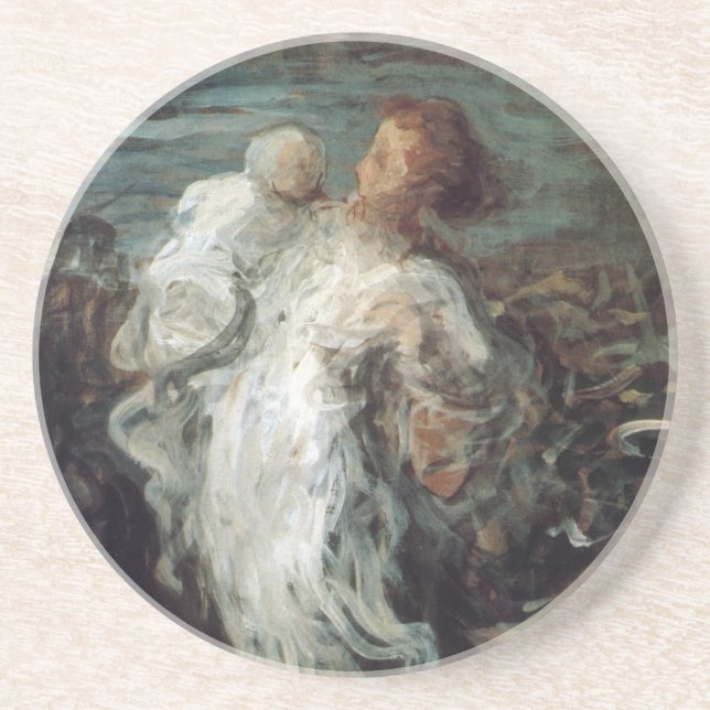 Untersetzer "Mutter mit Kind" (Vorne)