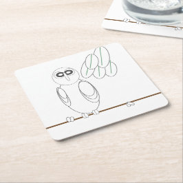 Untersetzer Papier - Schale in Baumstruktur zu Far