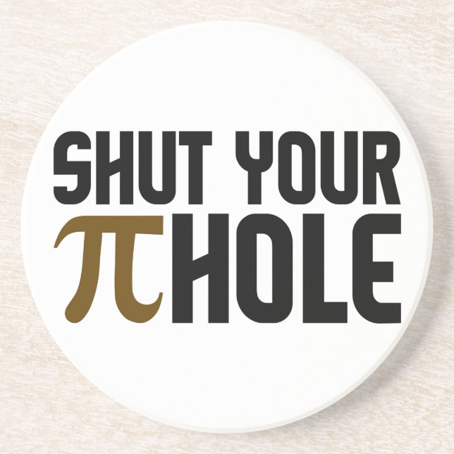 Untersetzer "PIE HOLE" (Vorne)