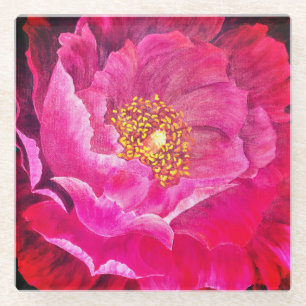 Untersetzer Pink Cactus Rose