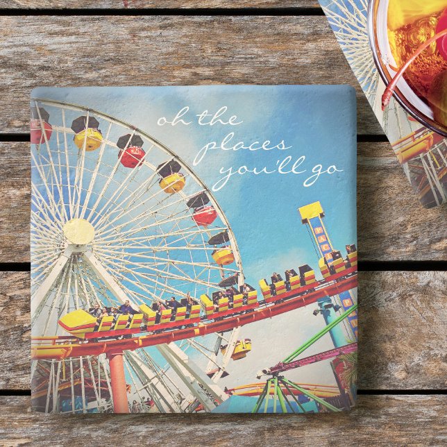 Untersetzer-Platzierung des Fotos von Fährrollenro Steinuntersetzer (Von Creator hochgeladen)