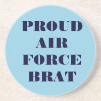 Untersetzer Proud Air Force Brat
