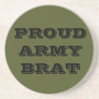 Untersetzer Proud Army Brat