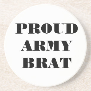 Untersetzer Proud Army Brat