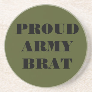 Untersetzer Proud Army Brat