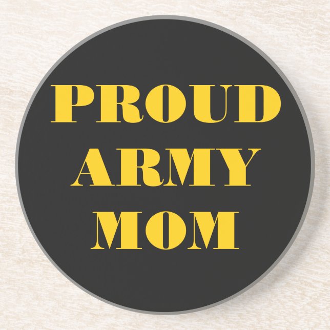 Untersetzer Proud Army Mama (Vorne)