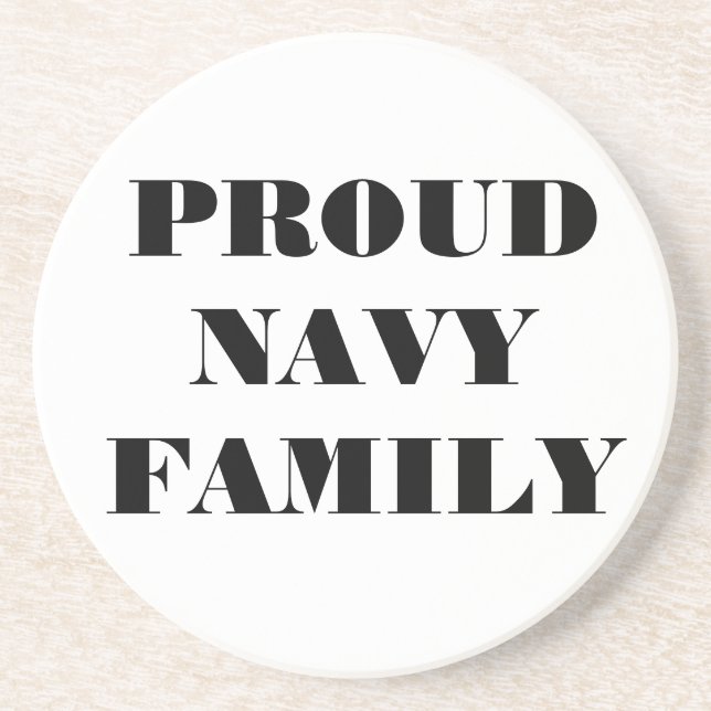 Untersetzer Proud Navy (Vorne)