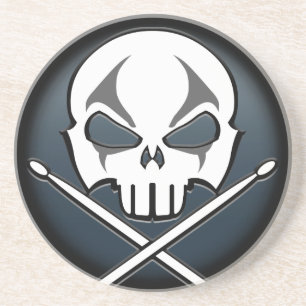 Untersetzer-Rock & Roll-Drummer-Untersetzer für Sc Sandstein Untersetzer