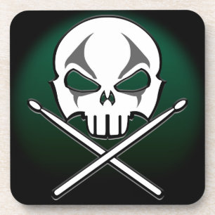 Untersetzer-Rock & Roll-Drummer-Untersetzer für Sc Untersetzer