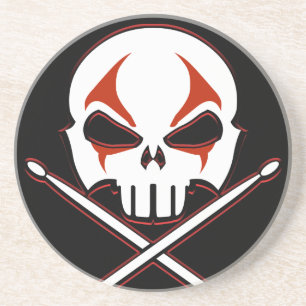 Untersetzer-Rock & Roll-Drummer-Untersetzer für Sc Untersetzer