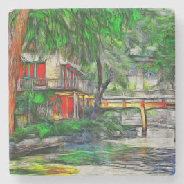 Untersetzer San Antonio Riverwalk
