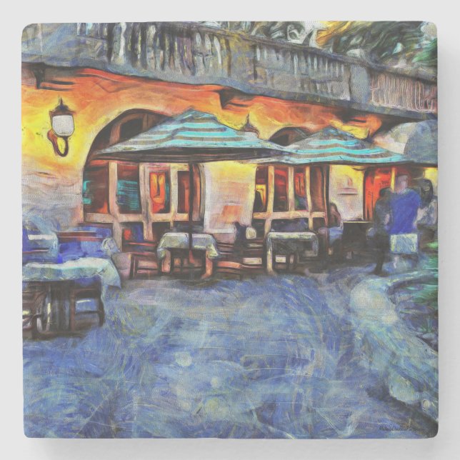 Untersetzer San Antonio Riverwalk (Vorderseite)