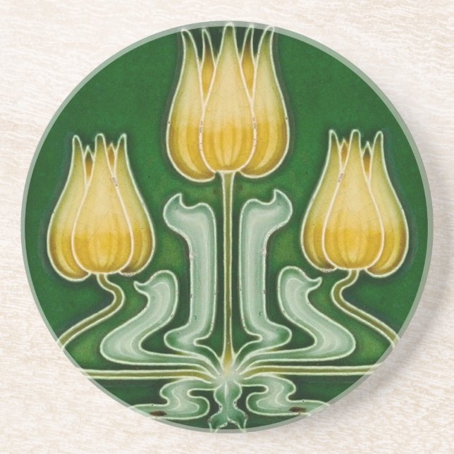 Untersetzer Sand stone Untersetzer Jugendstil (Vorne)