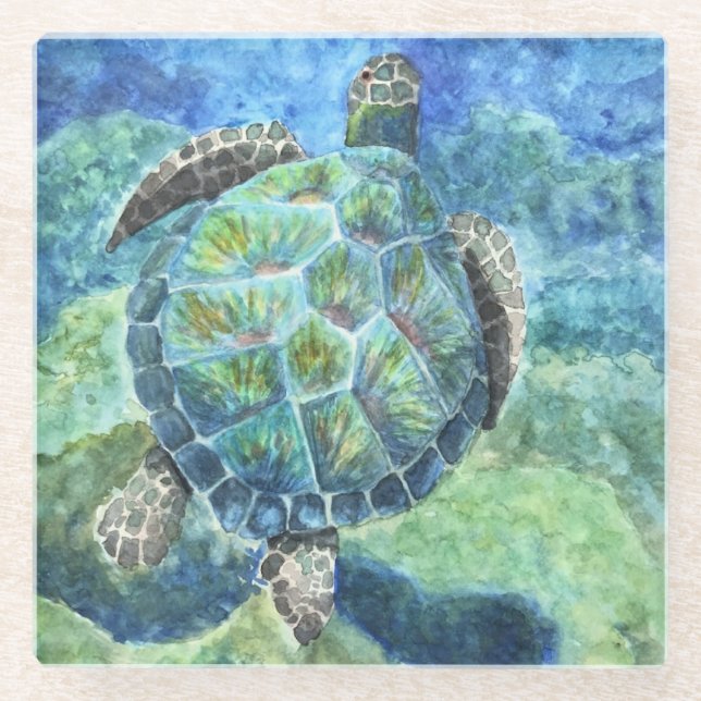 Untersetzer Sea Turtle #2 (Vorderseite)
