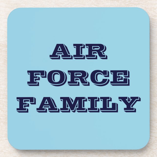 Untersetzer Set Air Force Family (Vorderseite)