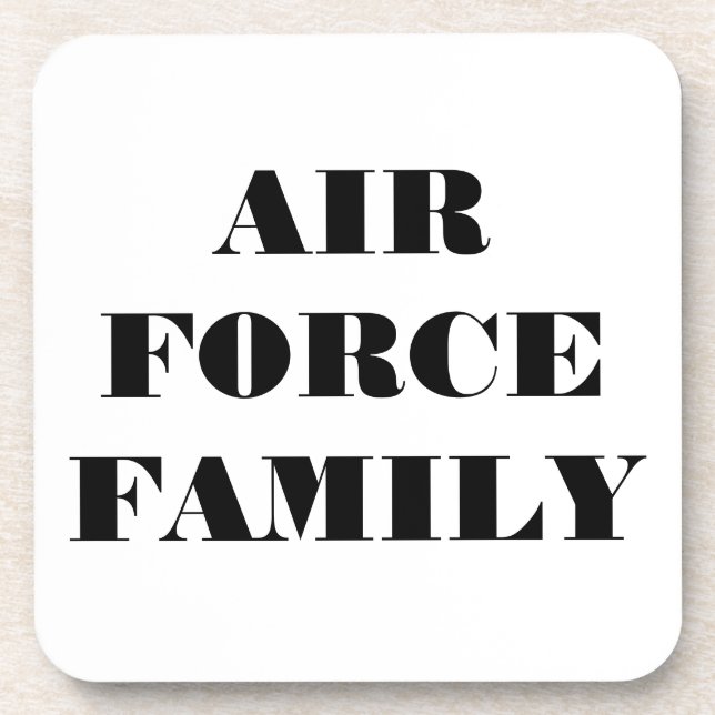 Untersetzer Set Air Force Family (Vorderseite)