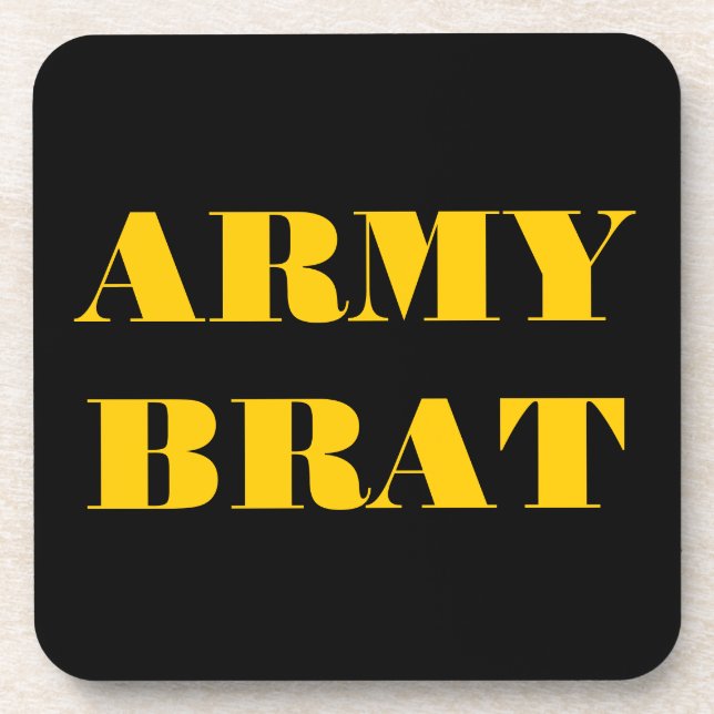 Untersetzer Set Army Brat (Vorderseite)