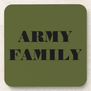 Untersetzer Set Army Family