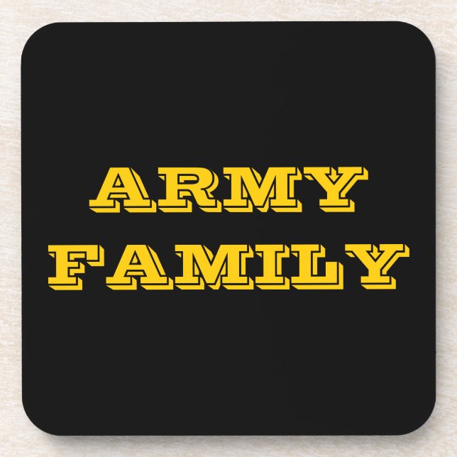 Untersetzer Set Army Family (Vorderseite)