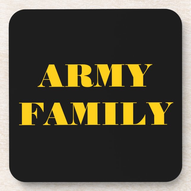Untersetzer Set Army Family (Vorderseite)
