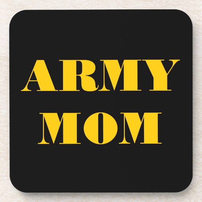 Untersetzer Set Army Mama (Vorderseite)
