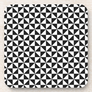 Untersetzer-Set für geometrische Dreiecke Getränkeuntersetzer