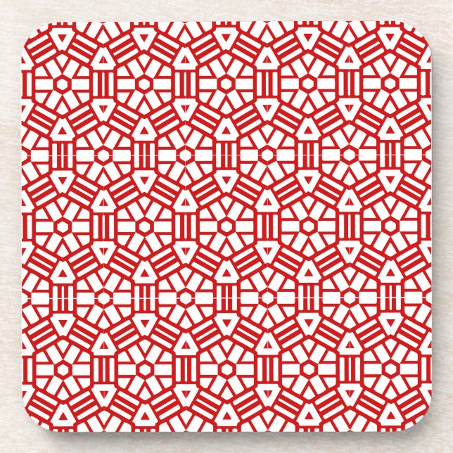 Untersetzer Set - Hexagon mit Bars (Vorderseite)