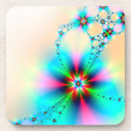 Untersetzer-Set mit hoher Blütenstruktur Getränkeuntersetzer