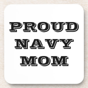 Untersetzer Set Proud Navy Mama