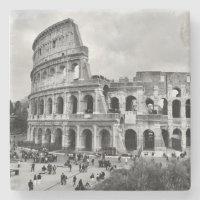 UNTERSETZER-Tabellen-Matte Roms Colosseum Stein