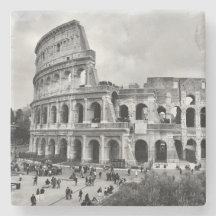 UNTERSETZER-Tabellen-Matte Roms Colosseum Stein