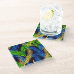 Untersetzer Tropische Palmen