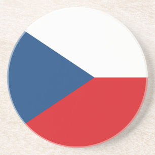 Untersetzer unter der Flagge Tschechiens