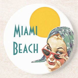 Untersetzer ~ Vintage Mitte- des