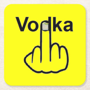 Untersetzer Vodka Drehte